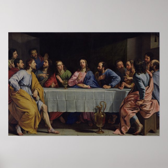 Poster The Last Supper, 1648 (Frente)