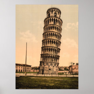 Pôster The Leaning Tower of Pisa, Tuscany, Italy