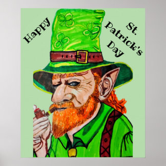 POSTER THE LEPRECHAUN OF THE WOODLANDS 