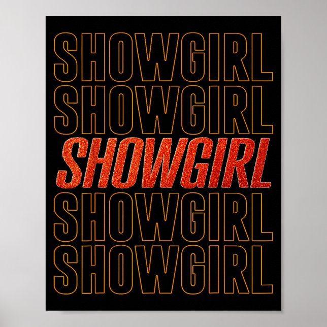 Poster The Life Of A Show Girl  (Frente)