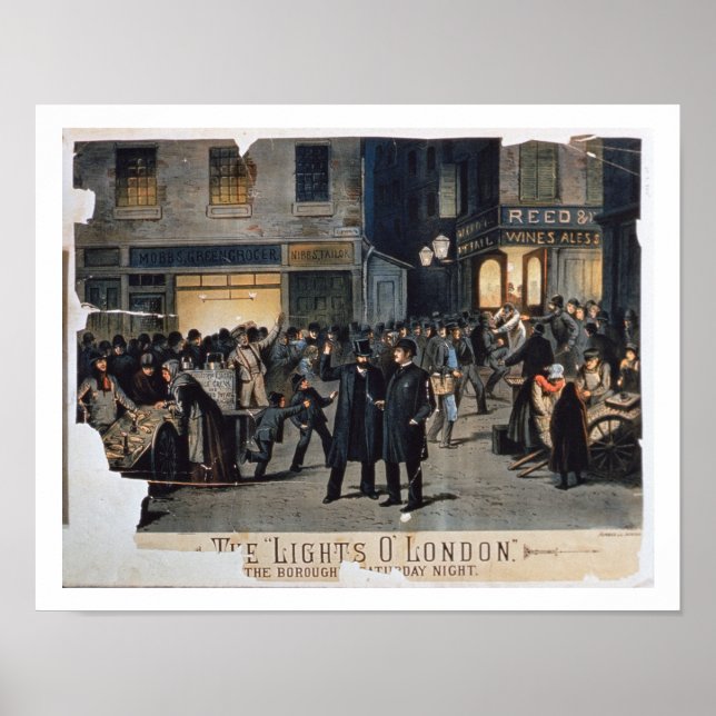 Pôster 'The Lights O' London' (color litho) (Frente)