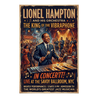 Pôster The Lionel Hampton Orchestra