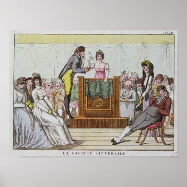 Poster The Literary Society (Frente)