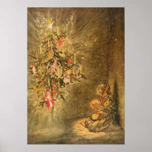 Poster The Little Match Girl de arthur rackham