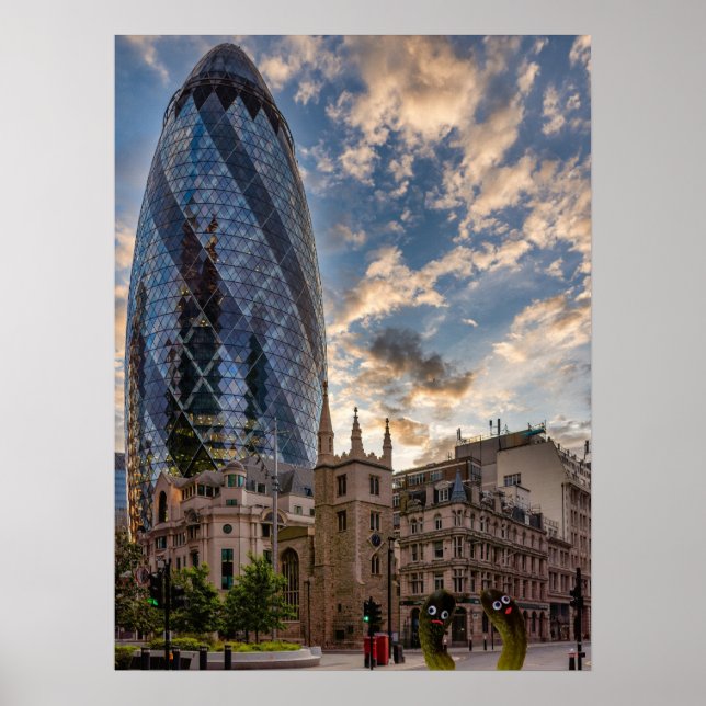 Poster The London Gherkins (Frente)