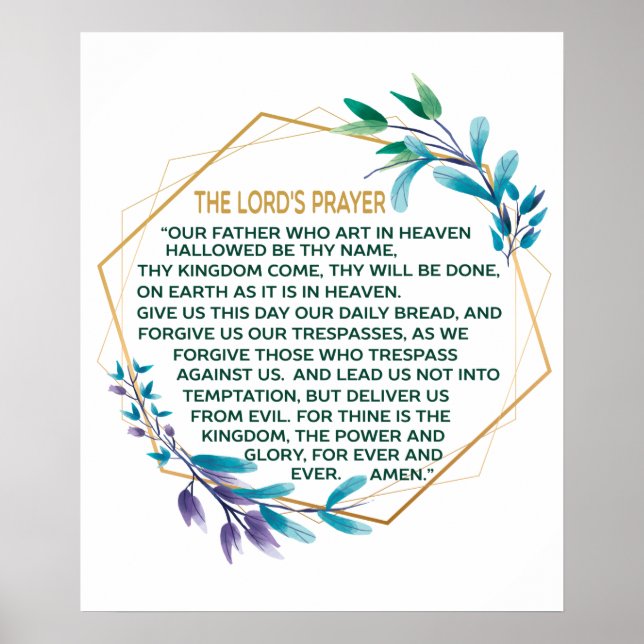 Poster The Lord's Prayer (Frente)