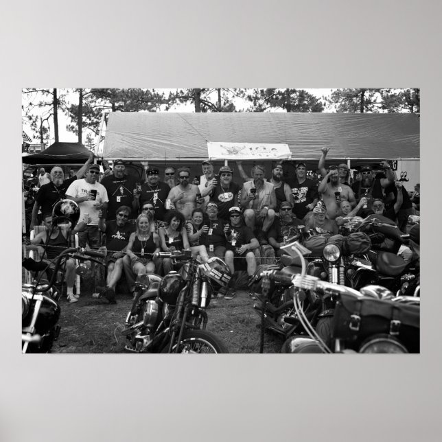 Pôster The Lounge B&W (Frente)