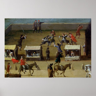 Pôster The Louvre and College des Quatre-Nations