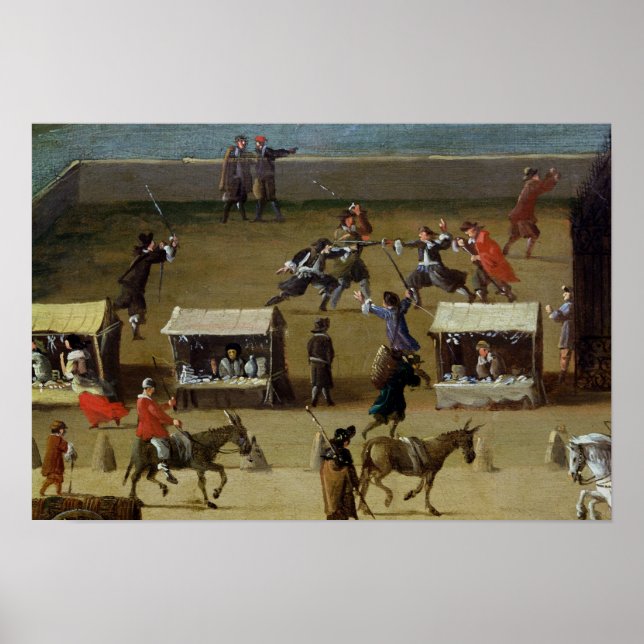 Pôster The Louvre and College des Quatre-Nations (Frente)