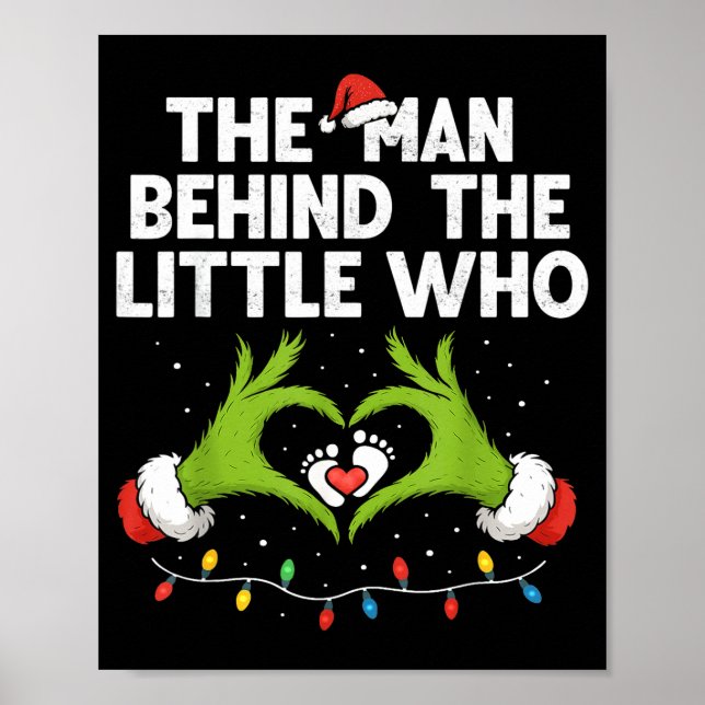 Poster The Man Behind The Little Who Christmas Pregnancy  (Frente)