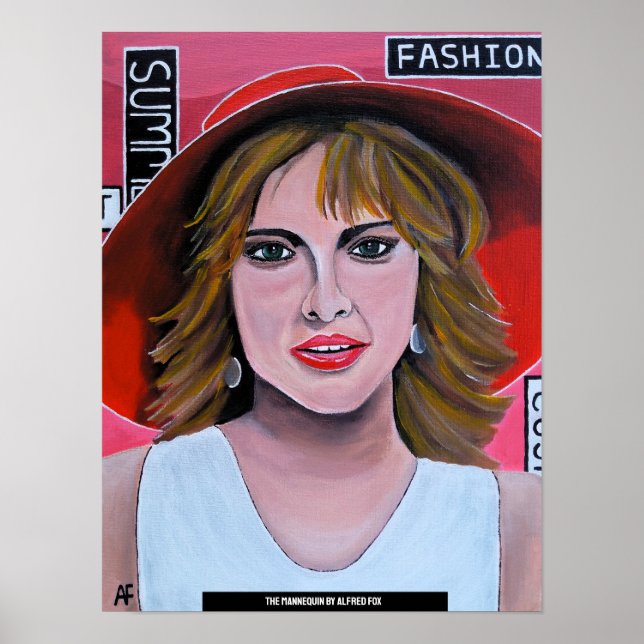 Poster The Mannequin Painting by Alfred Fox (Frente)