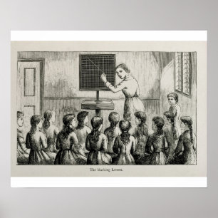 Pôster 'The Marking Lesson', illustration from 'A Manual
