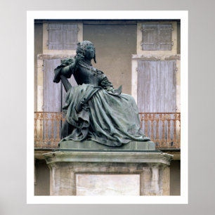 Pôster The Marquise de Sevigne (1626-1696) 1857-59 (bronz