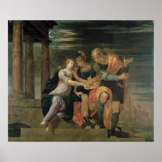 Pôster The Meeting of Theagenes and Chariclea (Frente)