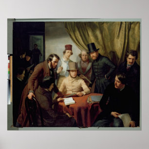 Pôster The Members of the Hamburg Artist's Club, 1840 2