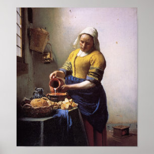 Poster The Milkmaid