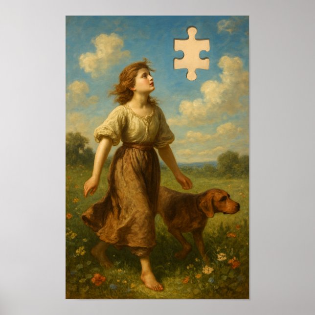 Poster The Missing Piece  (Frente)