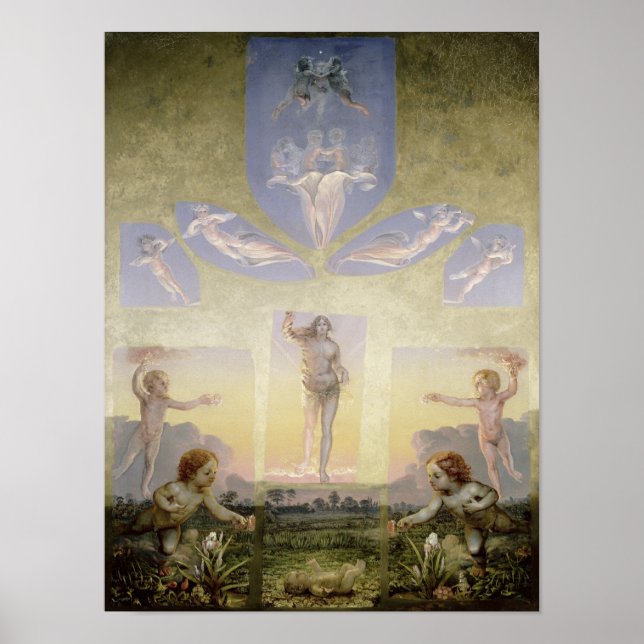 Poster The Morning , c.1808-9 (Frente)