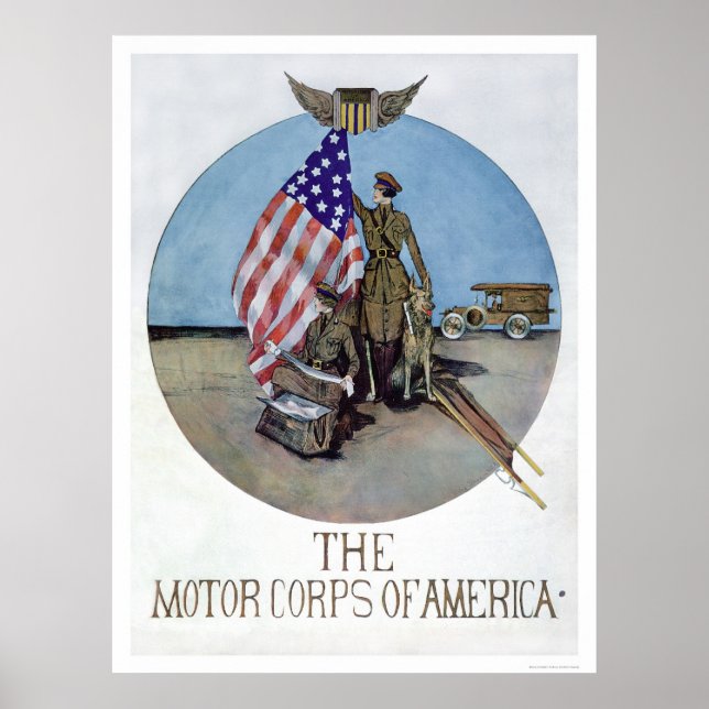 Poster The Motor Corps of America (US02075) (Frente)