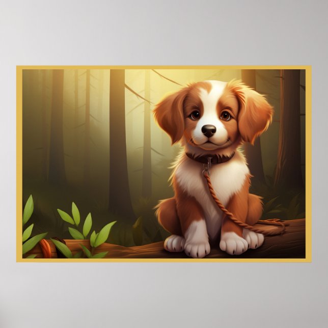 Poster The Mystery of Wild Forest Dogs (Frente)