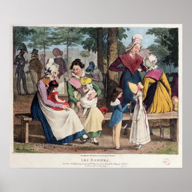 Pôster The Nannies, 1820 (Frente)
