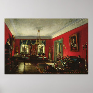 Pôster The Nashchokin family in drawing room
