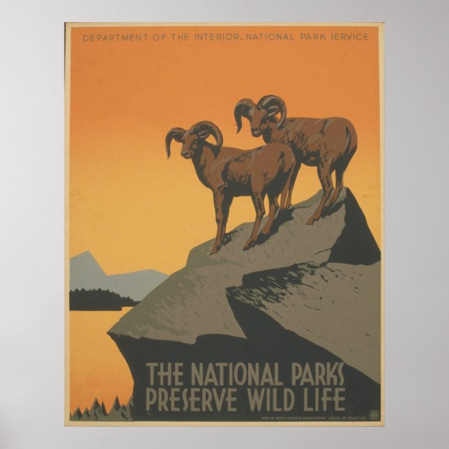 Poster The National Parks (Frente)