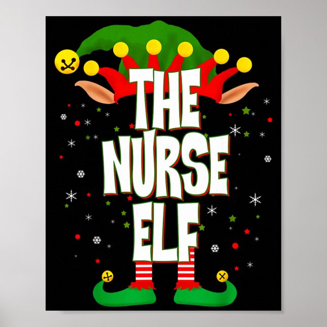 Poster The Nurse Elf Christmas  (Frente)