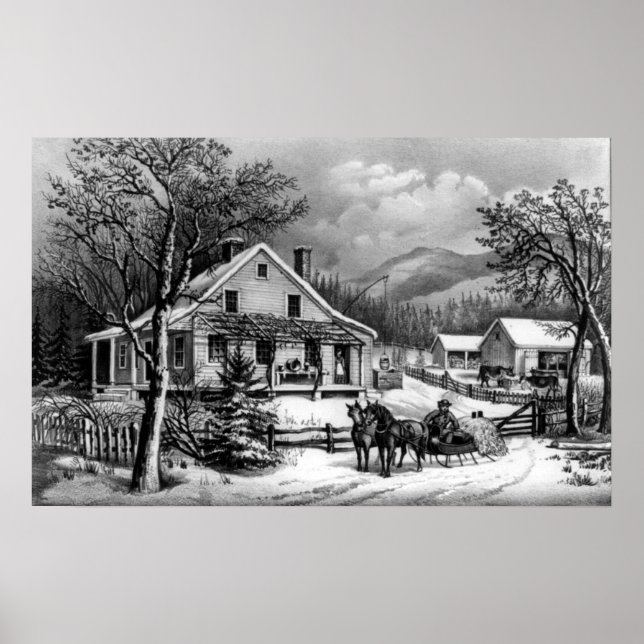 Poster The Old Fazenda House - 1872 (Frente)