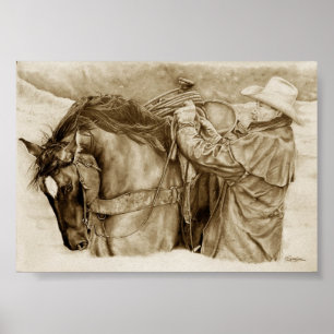 Poster The One for the Job CANVAS PRINT