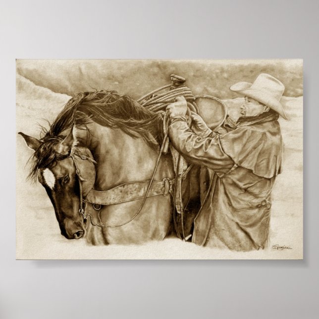 Poster The One for the Job CANVAS PRINT (Frente)