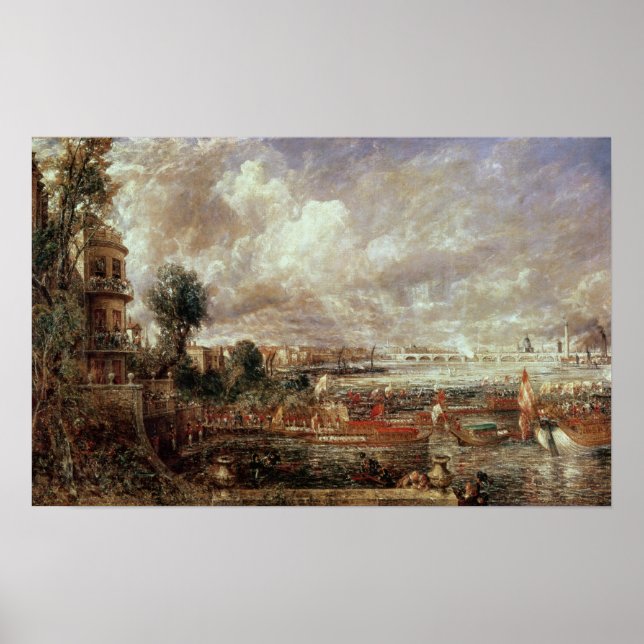 Poster The Opening of Waterloo Bridge (Frente)