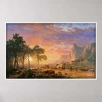 The Oregon Trail por Albert Bierstadt 1869