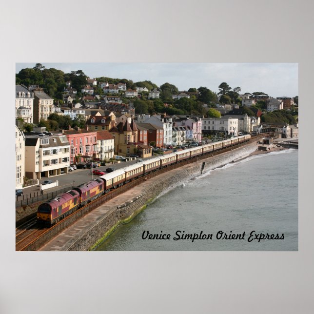 Poster The Orient Express, VOSE, at Dawlish, Devon (Frente)