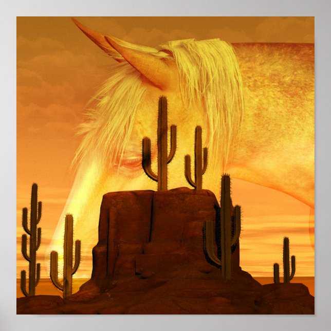 Poster The Outback Desert Scene (Frente)