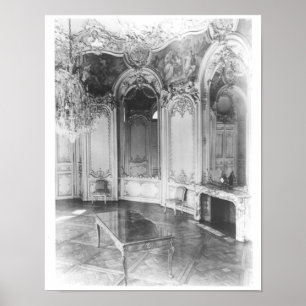 Poster The Oval Salon decorated with the story of