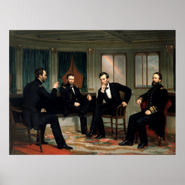Poster The Peacemakers Painting of 1868 (Frente)