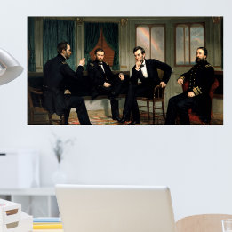 Poster The Peacemakers Painting of 1868