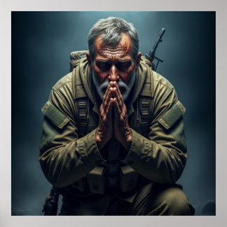 Poster The Penitent's Prayer: Tears of Divine Mercy