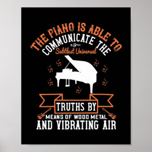 Poster The Piano Is Able To Communicate