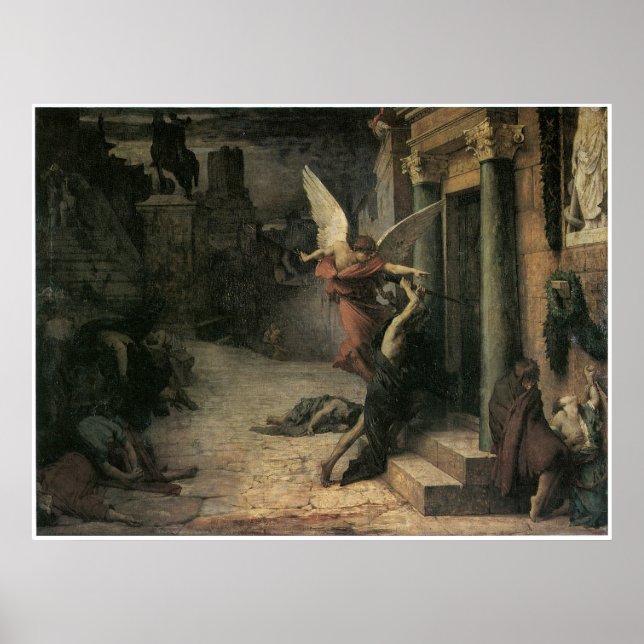 Poster The Plague in Rome (Frente)