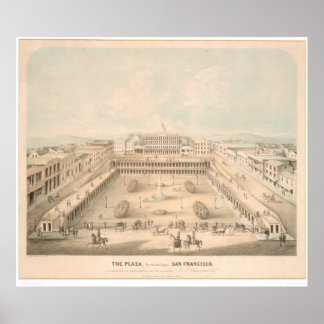 Poster The Plaza, Portsmouth Square, S.F. (1335A)