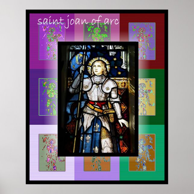 Pôster The Pop Art Saint Joan of Arc 2 (Frente)