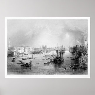 Pôster The Port of London 1840