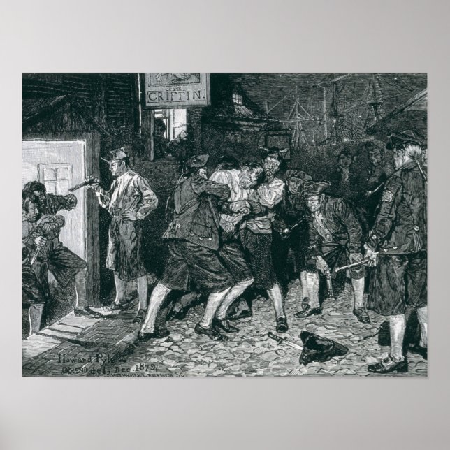 Poster The Press Gang em Nova Iorque (Frente)