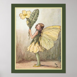 Poster "The Primrose Fairy", de 1918- Cicely Mary Barker