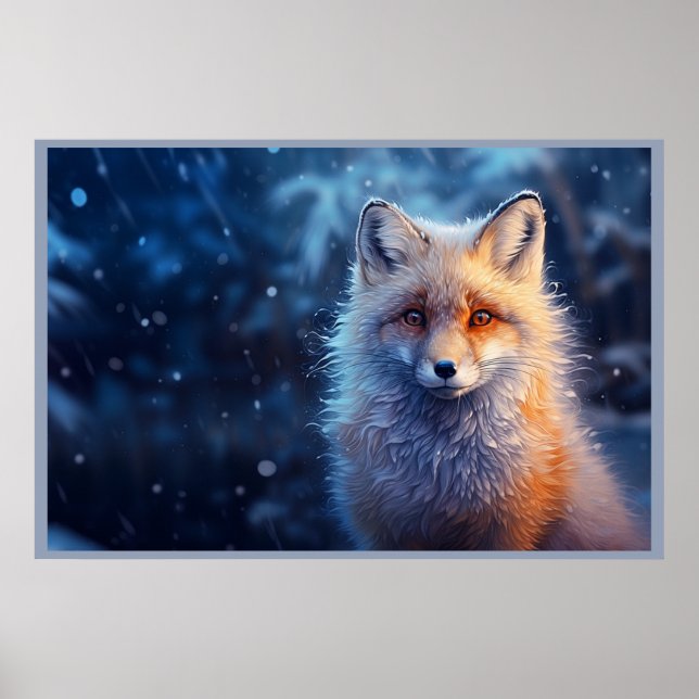 Poster The Quest of the Wild Fox (Frente)