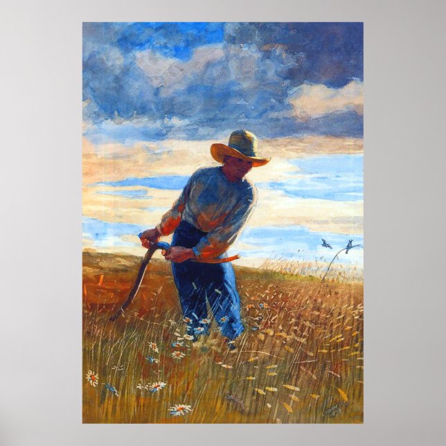 Poster The Reaper Winslow Homer 1878 (Frente)