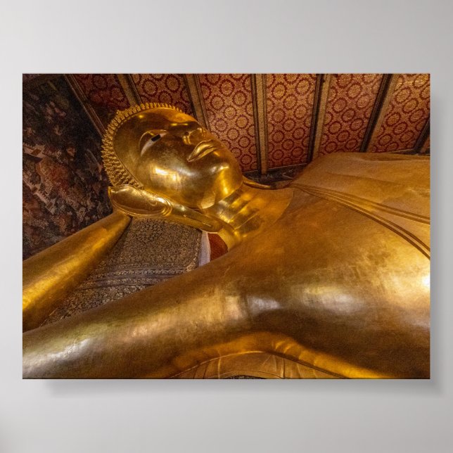 Poster The Reclining Buddha in Bangkok (Frente)