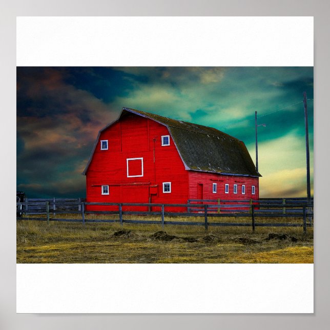 Poster The Red Barn (Frente)